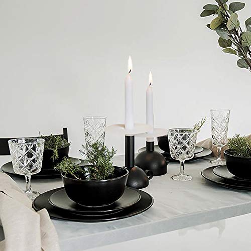 YIH 100 Church Candles with Drip Protectors for Devotional Candlelight Vigil Service, Box of 100 Candles, Unscented White 5" H X 1/2" D - Thumbnail 6