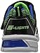 Skechers Kids Boys' Erupters II-Lava Waves Sneaker,black/blue/lime,1 Medium US Little Kid