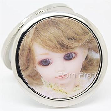 barbie compact mirror