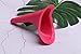 Reusable Female Urination Device - Portable Camping Travel Toilet Women Urinal Funnel Device (Red)