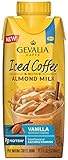 Gevalia Kaffe Iced Coffee with Almond Milk, Vanilla, 11.1 Fluid Ounce (Pack of 8)