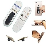 iHeartech 3-in-1 Phone Grip Stand Mount - MultiBand for Family Facetime, Catching Pokemon in iPhone 7, 6, 6 Plus - Car Vent Holder Safe Driving When Using GPS (Dark Black)