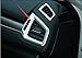 Salusy 3pcs Dashboard Air Condition Vent Outlet Cover Strip Trim For Honda Civic 2016 2017