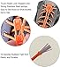 VESONNY No Tie Shoe laces, Elastic and Reflective Shoelaces with Lock for Athletics - Adults and Kids - Stretch Sneaker Strings Quick Lacing System for Fitness of Running, Hiking