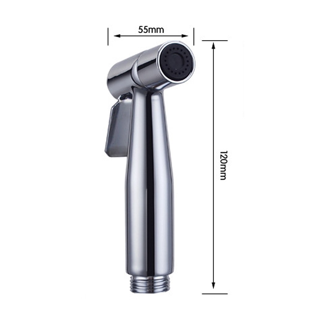 Dreamsbaku Bathroom Bidet Sprayer Spray Toilet Stainless Steel Polish faucet Handheld with Hose and Bracket Holder