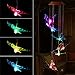 xxschy LED Solar Butterfly Wind Chimes Outdoor - Waterproof Solar Powered LED Changing Light Color 6 Butterflies Mobile Romantic Wind-Bell for Home, Party, Festival Decor, Night Garden Decoration