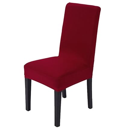 Pack Of 4 Stretch Chair Covers Gofree Chair Slipcovers Washable Removable Seat Covers Elastic Protector Chairs Covers For Hotel Restaurant Wedding