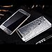 Cool Idea Iphone 5s Iphone5 Iphone SE 3d Diamond Screen Protector,front & Back Colored Tempered Glass Screen Protector for Iphone5s (Silver)