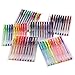 Artlicious - 50 Premium Distinct Colored Pencils & 60 Deluxe Unique Gel Pens Combo Set
