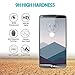 HPTech LG G3 Screen Protector - (2-Pack) for LG G3 Tempered Glass Screen Protector LGG3 Bubble Free 9H Hardness with Lifetime Replacement Warranty