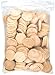 Round Unfinished Natural Wood Circles for Arts and Crafts 1.5 Inches (250 Pieces) by Dragon Drew