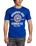 American Classics Men's Karate Kid Miyagi Do Karate T-Shirt, Blue, Medium