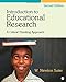 Introduction to Educational Research: A Critical Thinking Approach