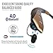 Bluetooth Headphones DolTech Stereo Neckband Wireless Headset Sport Earbuds with Mic (10 Hours Play Time, Bluetooth 4.1, CVC 6.0 Noise Cancelling, Sweatproof) - 904 Black Gold
