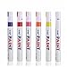ROSENICE Fine Paint Waterproof Art Oil Marker Pen,12 Colors