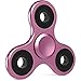 The Anti-Anxiety 360 Spinner Helps Focusing Fidget Toy [3D Figit] Tri-Spinner EDC Focus Toy for Kids & Adults - Best Stress Reducer Relieves ADHD Anxiety Boredom Metal Bearing (Pink)