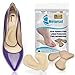 Metarsal Arch Support Cushions and Shoe Heels Grips—2-in-1 Strong Sticky Heels Cushion Pads and Arch Support for Feet—Versatile Function for Feet—Pack of Two (4)