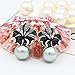 Kemstone Rose Gold/Silver Plated Flower Pearl Earrings Stud/Clip On for Women