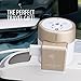 DANDELION Travel Adapter Outlet Adapter Traveler Accessory Universal Wall Charger 2 USB Ports (UK, USA, AU, Europe, Asia) International Power Plug Adaptor for Multiple Socket Type C, A, I, G (Gold)