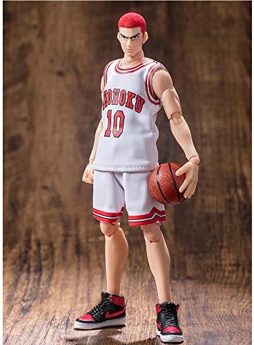 Slam Dunk Hanamichi Sakuragi Action Figure Statue Model 17cm White