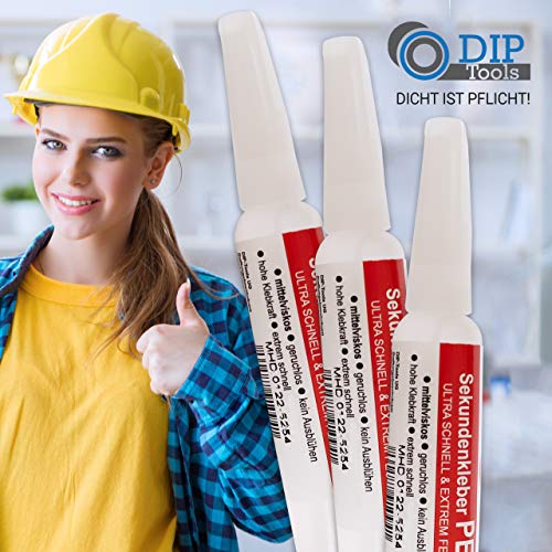 DIP-Tools geruchloser Sekundenkleber extra stark - Klebestift - Kleber Modellbau - Sekundenkleber Kunststoff… – Bild 6