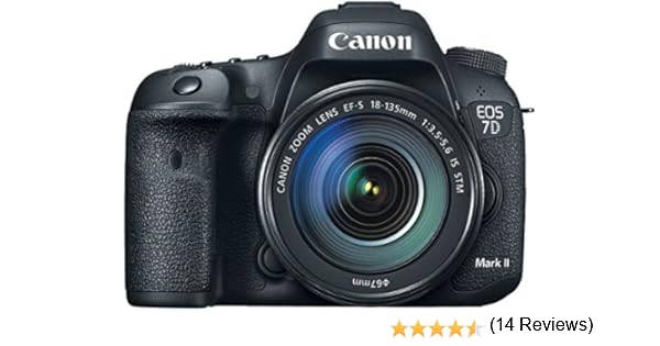 Canon - Eos 7d mark ii + 18/135 is stm: Amazon.es: Electrónica