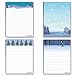 Winter Theme Notepads - 4 Assorted Note Pads - Winter Scene
