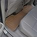 Motor Trend HD FlexTough Rubber Floor Mats for Car Truck SUV & Van - 100% Odorless & Super Heavy Duty (Beige)