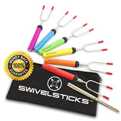 Swivelsticks Marshmallow Roasting Sticks 6 Rotating