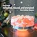 LEVOIT Aria Himalayan Salt Lamp, Pink Rock Large Crystal Natural Himilian Gift Night Light (ETL Certified) Touch Dimmer, 8.5lbs