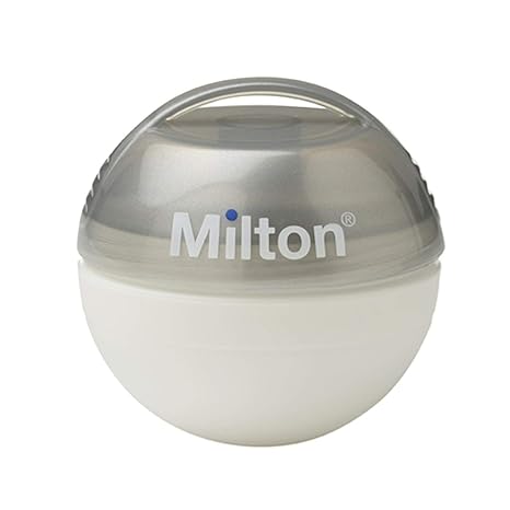 Milton Mini Chupete Esterilizador, Plata: Amazon.es: Bebé