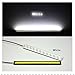 Vipe Waterproof 17cm COB 4 Colors Car LED Lights 12V for DRL Fog Light Driving lamp (White)
