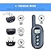 KAROTEZH Dog Training Collar,Dog Shock Collar with Remote up to 1500Ft Range 100% Waterproof with Security Lock and 4 Training Modes Light Beep Static Shock Vibrationthumb 2