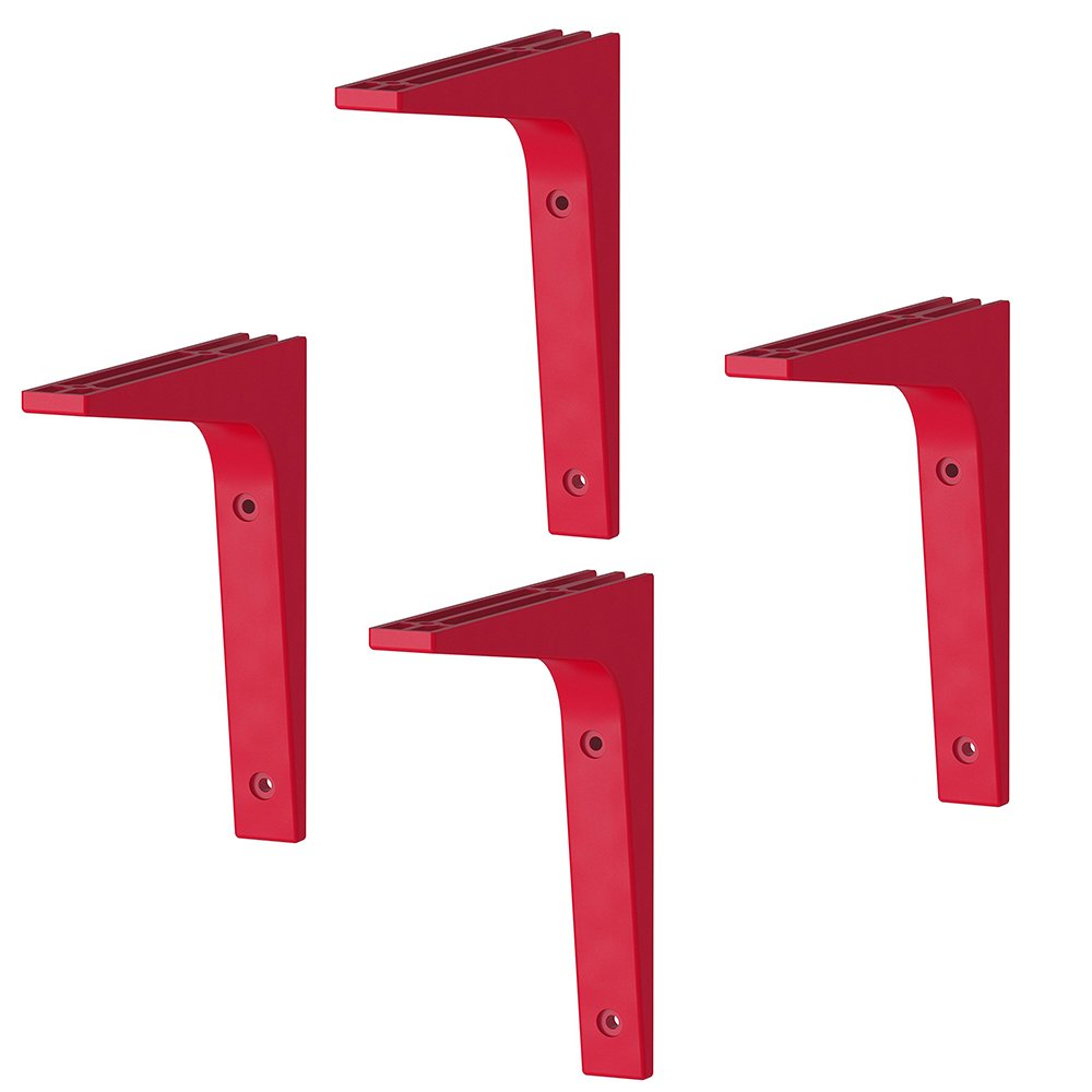 White 6.75 X 6.75 Ikea Shelf Bracket Ekby Stodis 4 Pack Shelf Brackets