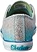 Skechers Kids Twinkle Toes-Sweet Surprise Light-Up Sneaker,Gray/Turquoise,1 M US Little Kid