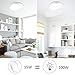 Ustellar Waterproof 12W LED Ceiling Lights, 11in, 100W Incandescent Bulbs Equivalent, IP44, 950lm, Lighting for Bathroom, Kitchen, Hallway, Flush Mount Ceiling Light, 6000K Daylight White