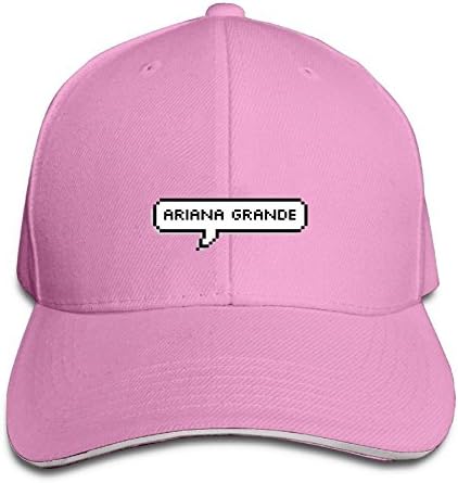 Nacyaa Ariana Grande diy popular Adjustable Snapback Hats Baseball CapsPink