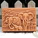 YSCENL Silicone Molds Elephants, Craft Art Silicone Soap Mold Craft Molds, African Elephant Pattern Square Shape DIY Craft Handmade soap Mould - Best Handmade Gifts - Soap Making Supplies