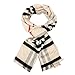 Long Cotton Scarf for Men - Warm Fringe Plaid Scarves With Luxurious Gift Box