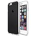 iPhone 6 Plus Case, Maxboost [Liquid Skin Pro] Case For iPhone 6 Plus 5.5-Inch - Color Seamless integrated Shock-Absorbing Bumper Transparent Back Panel Protective Cover - Smokey Black