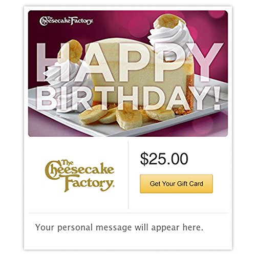 The Cheesecake Factory Birthday Banana Cheesecake Gift Cards - Email Delivery - Thumbnail 3