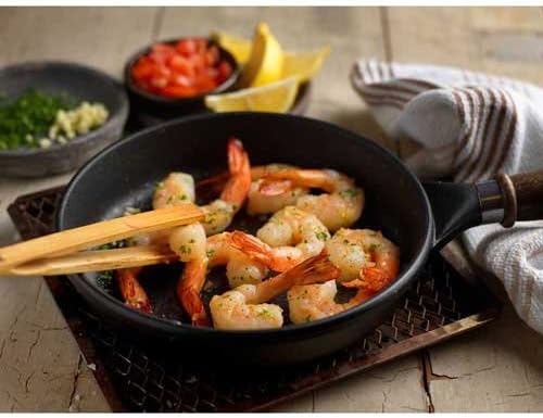 FPI Cooked Peel and Devein 16-20 Tail On Cooked White Shrimp, 2 Pound -- 5 per case.