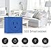 Orvibo Wifi Smart Plug, Control Your Devices from Everywhere, No Hub Required, Wireless Switch with APP, Works with Amazon Alexa for Household Appliances - Blue