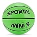 Sport AI Small Basketball Mini Cute Bouncy Balls for Kids,Safe and Soft Toddler Basketballs to Handheld 5.5