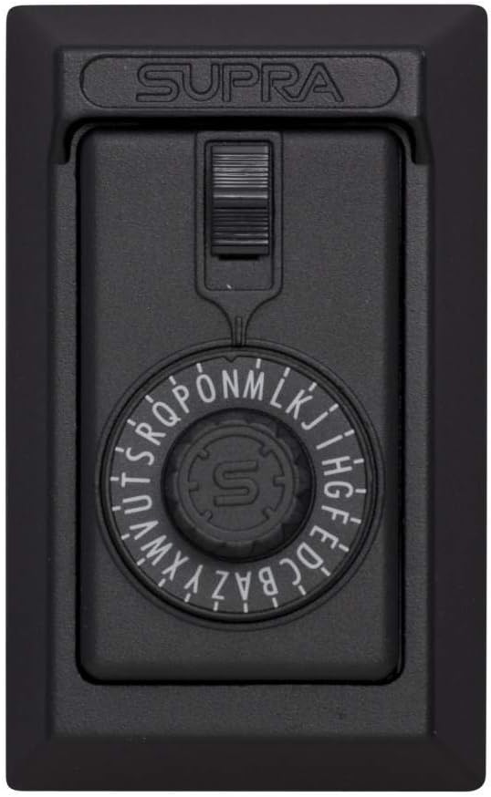 Kidde AccessPoint 00514 KeySafe Original 5-Key Permanent, Spin Dial, Black