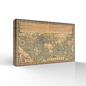 World Maps Pictures Home Wall for Bedroom Living...