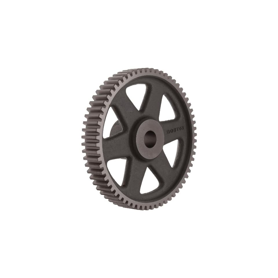 Boston Gear NH96 Spur Gear, 14.5 Pressure Angle, Cast Iron, Inch, 8