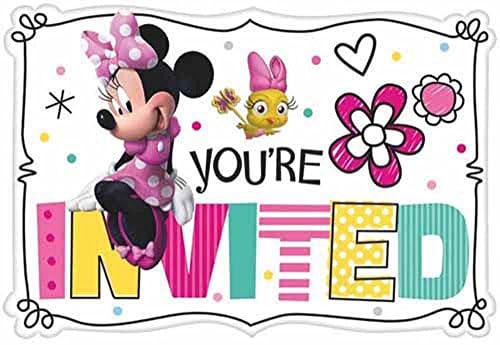 Minnie Mouse 'Happy Helpers' Invitation Set w/ Envelopes (8ct)