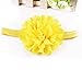 EagleUS (CA seller) DOTASI 12pcs Cute Girl Elastic Flower Headband Hair Bow Band for Baby Hair Accessories (Multi-Color #4)