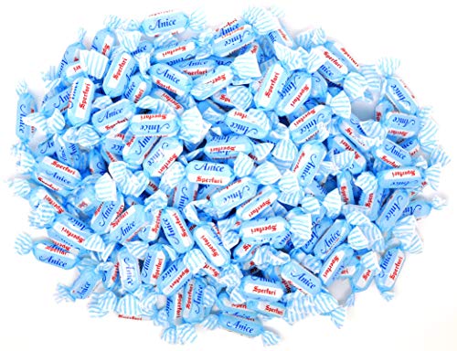 Sperlari Italian Anice Hard Candy (2.2 Pound Bulk Bag) Imported Product of Italy